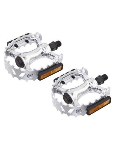 VP-747 Alloy Pedals 1/2 Chrome.